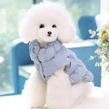 Hendrano™ Fleece-Lined Winter Dog Jacket with Leash Ring and High Collar