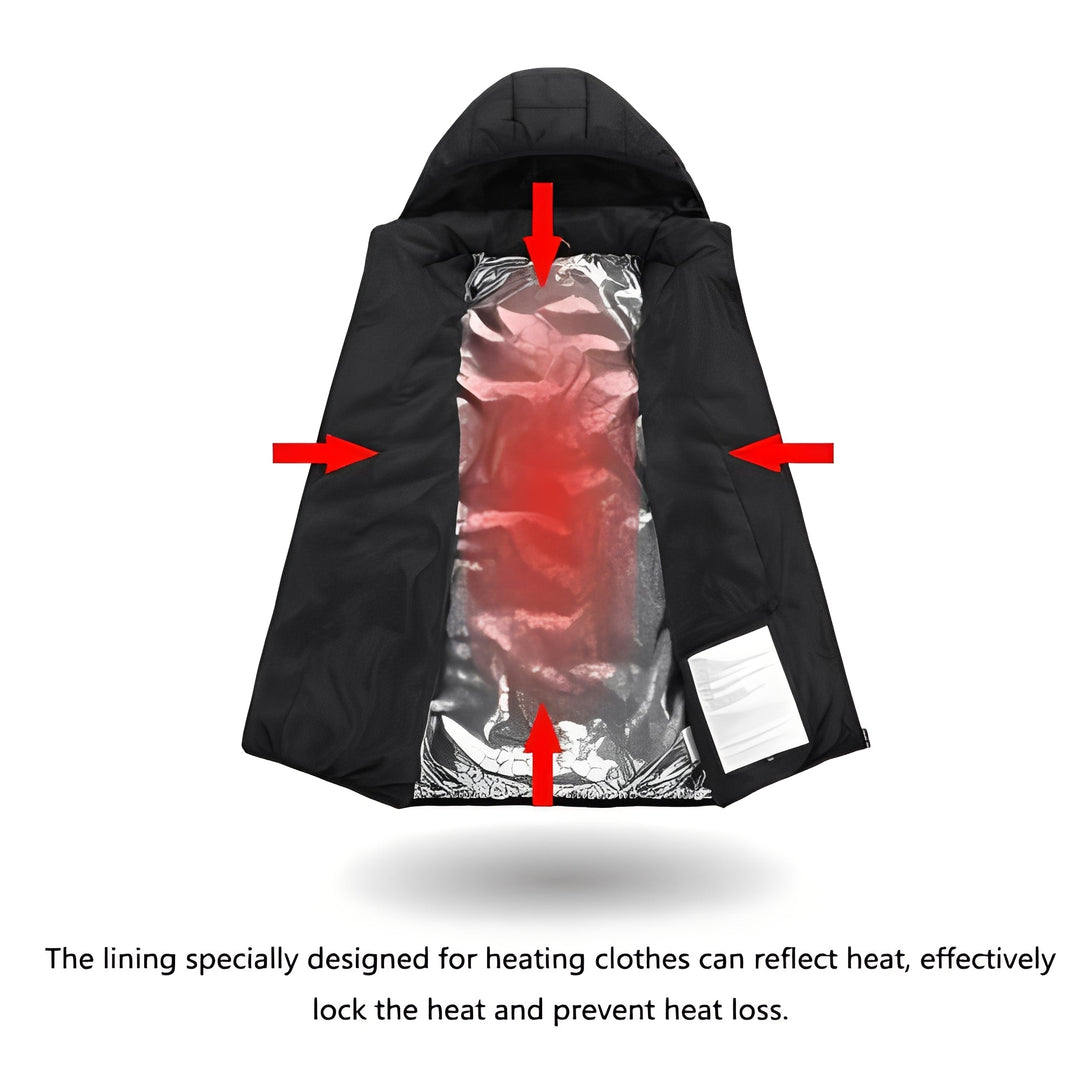 Hendrano™ Heated Coat with 3 Heat Settings &amp; Up to 10 Hours