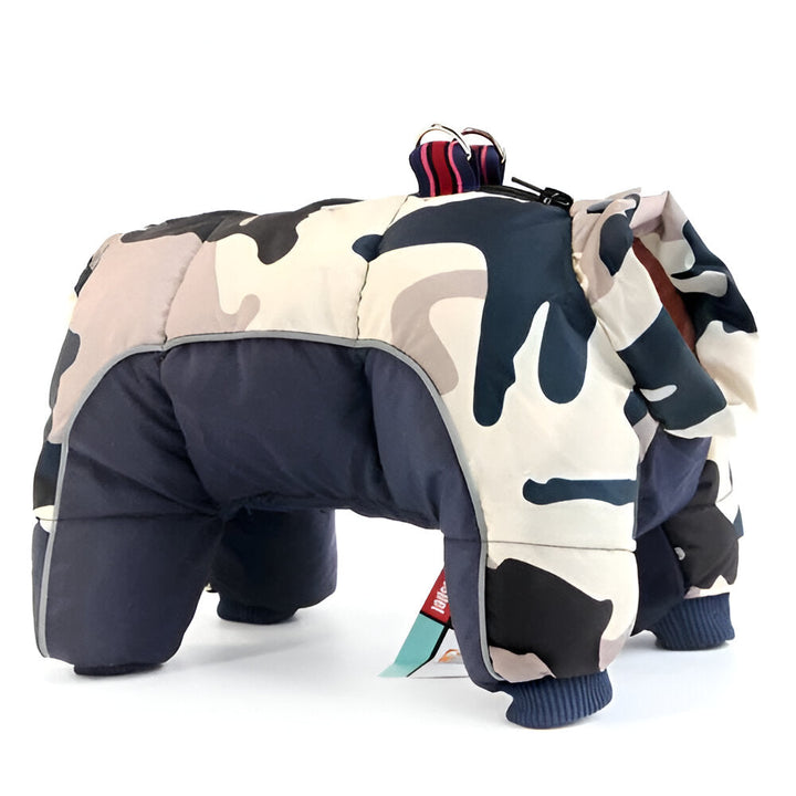 Hendrano™ Water-Resistant Dog Parka with Reflective Strip for Winter Walks