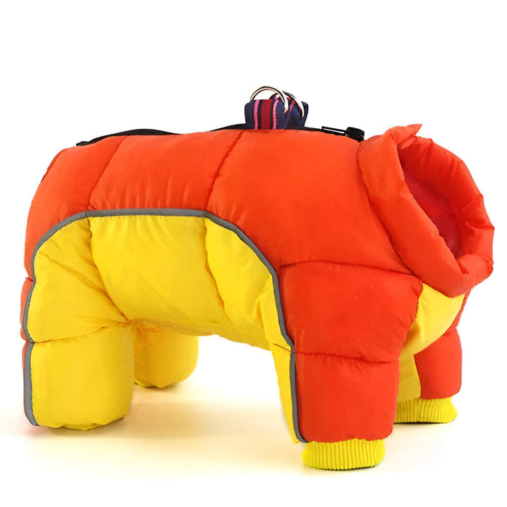 Hendrano™ Water-Resistant Dog Parka with Reflective Strip for Winter Walks
