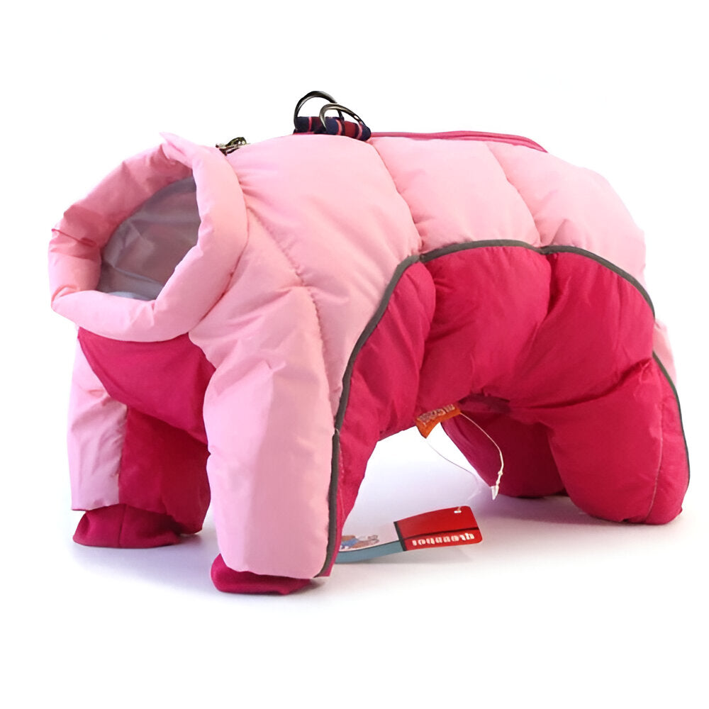 Hendrano™ Water-Resistant Dog Parka with Reflective Strip for Winter Walks