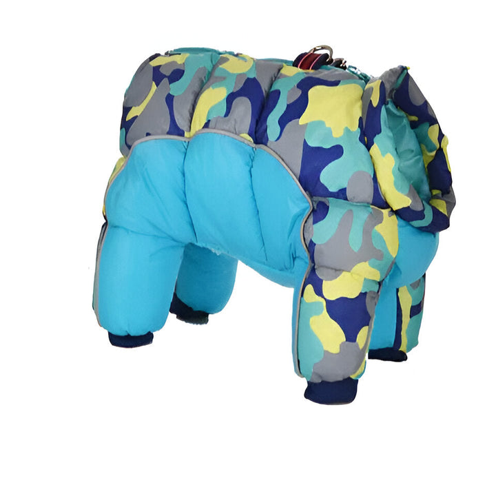 Hendrano™ Water-Resistant Dog Parka with Reflective Strip for Winter Walks
