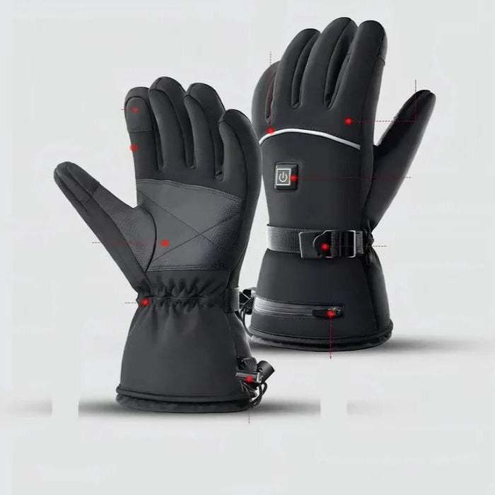 Hendrano™ Heated Motorcycle Gloves with Touchscreen Fingertips
