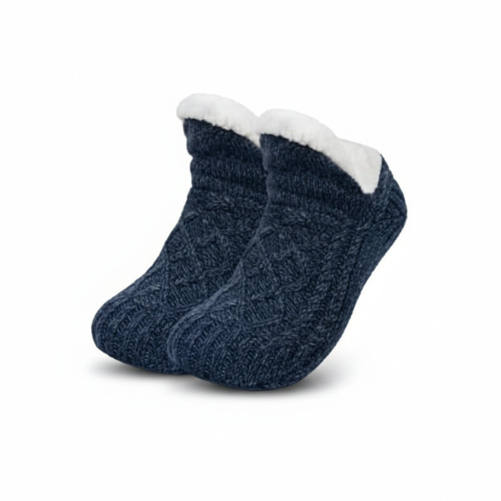 Hendrano™ Fleece-Lined Thermal Socks with Silicone Non-Slip Grips