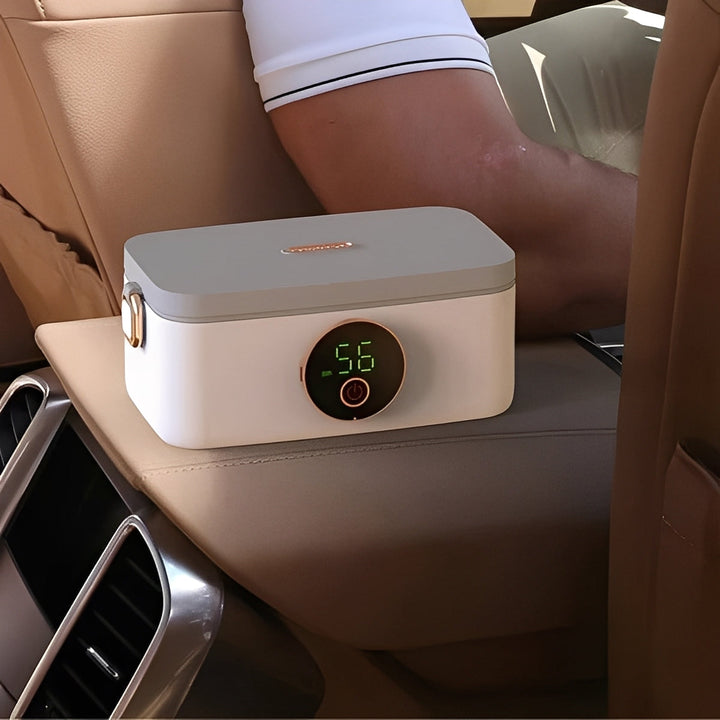 Cordless Heated Lunch Box with 16,000 mAh Rechargeable Battery