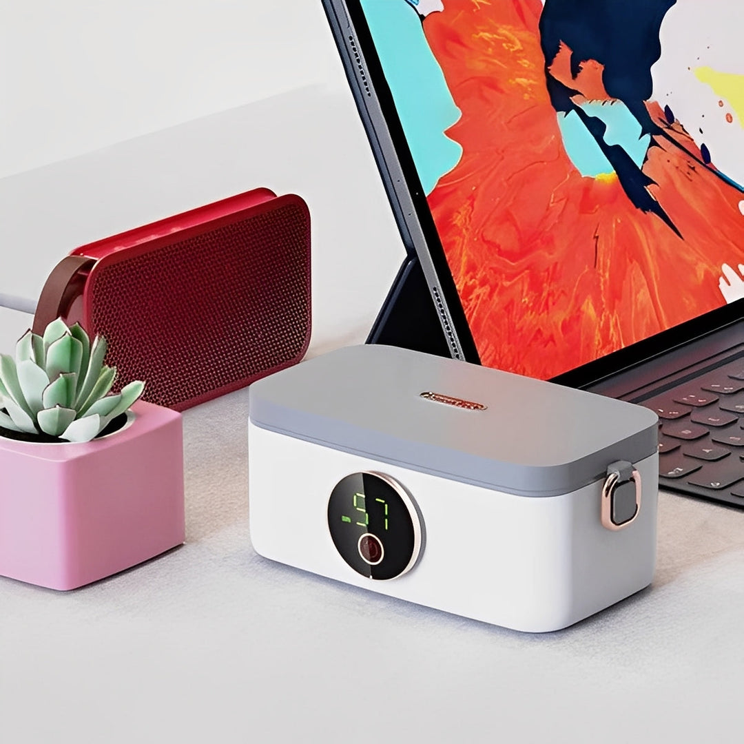 Cordless Heated Lunch Box with 16,000 mAh Rechargeable Battery