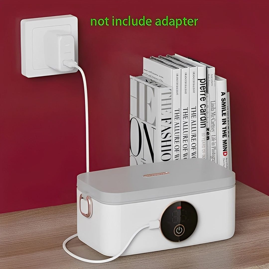 Cordless Heated Lunch Box with 16,000 mAh Rechargeable Battery