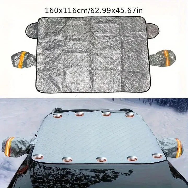 Hendrano™ Winter-Proof Magnetic Windshield Cover for Ice, Frost and Snow
