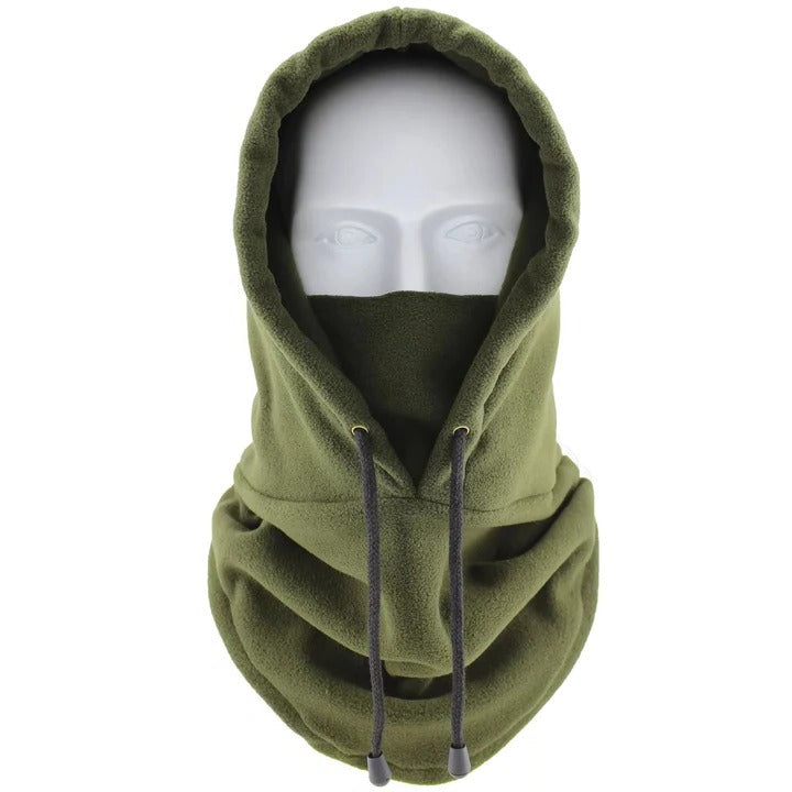 Polar Fleece Balaclava Ski Mask with Adjustable Drawstring