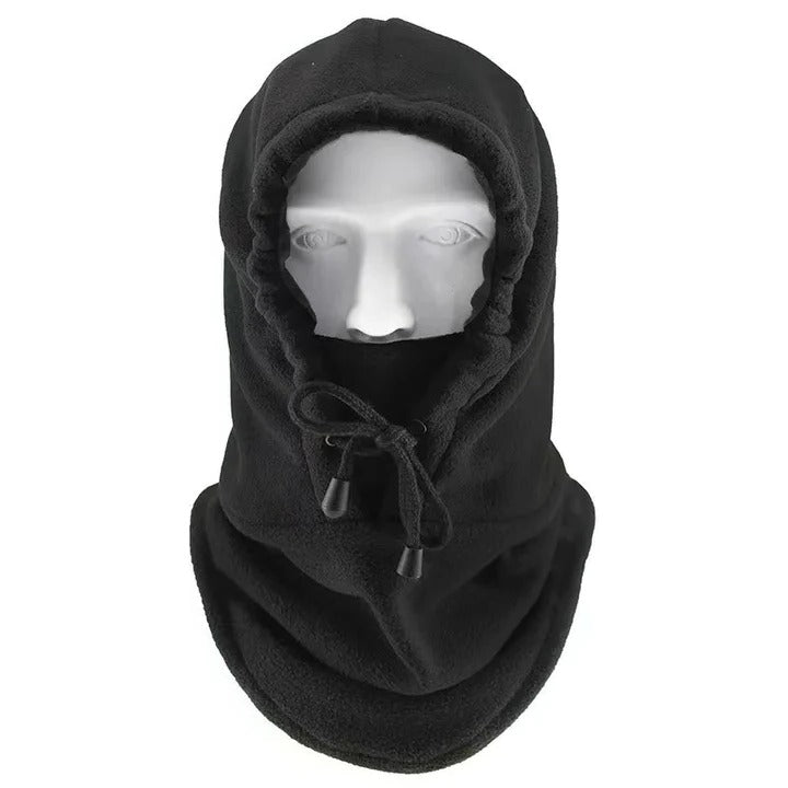 Polar Fleece Balaclava Ski Mask with Adjustable Drawstring