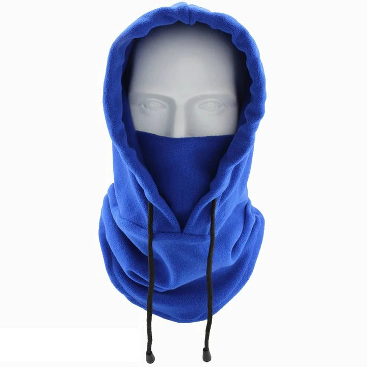 Polar Fleece Balaclava Ski Mask with Adjustable Drawstring