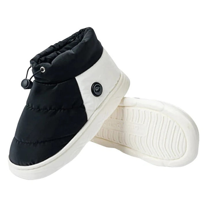 Hendrano™ Rechargeable Heated Slippers with 3 Heat Settings and Grip Sole