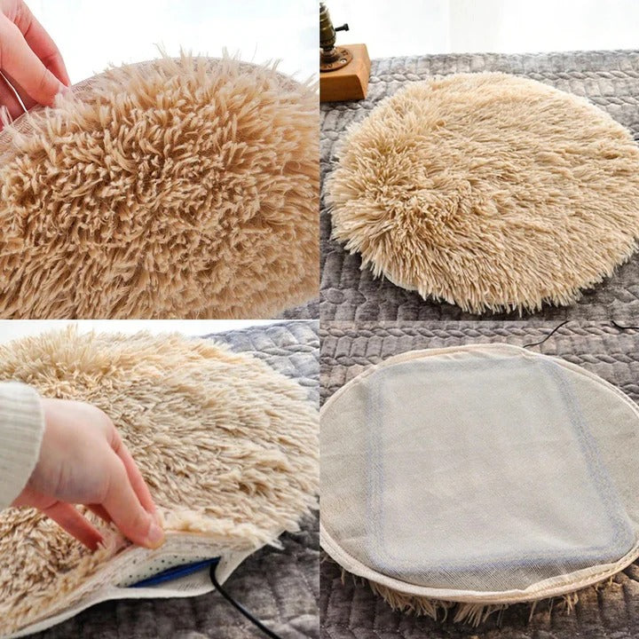 USB Heated Pet Pad with Steady All-Night Warmth