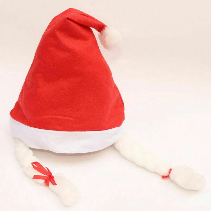 Hendrano™ Light-Up Santa Hat with Color-Changing LED Reindeer and Snowman