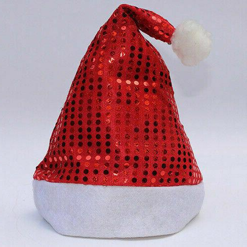 Hendrano™ Light-Up Santa Hat with Color-Changing LED Reindeer and Snowman