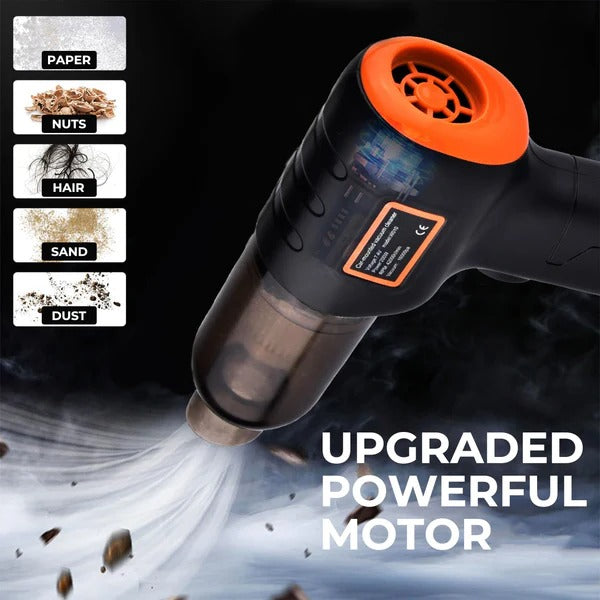 Cordless Handheld Car Vacuum with 90,000 Pa Suction Power