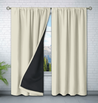 Thermal Insulated Waterproof Curtain for Indoor and Outdoor