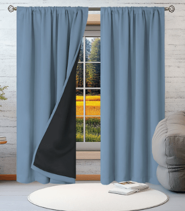 Thermal Insulated Waterproof Curtain for Indoor and Outdoor