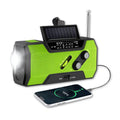 Hendrano™ Emergency Radio with Hand Crank, Solar Power and Flashlight