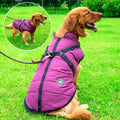 Hendrano™ Waterproof Winter Dog Jacket with Sherpa Lining and Harness