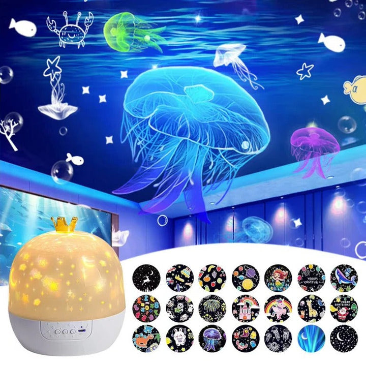 Hendrano™ Ocean Wave Projector Night Light for Kids&