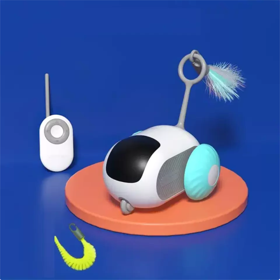 Remote Control Sports Car Cat Toy with USB Charging