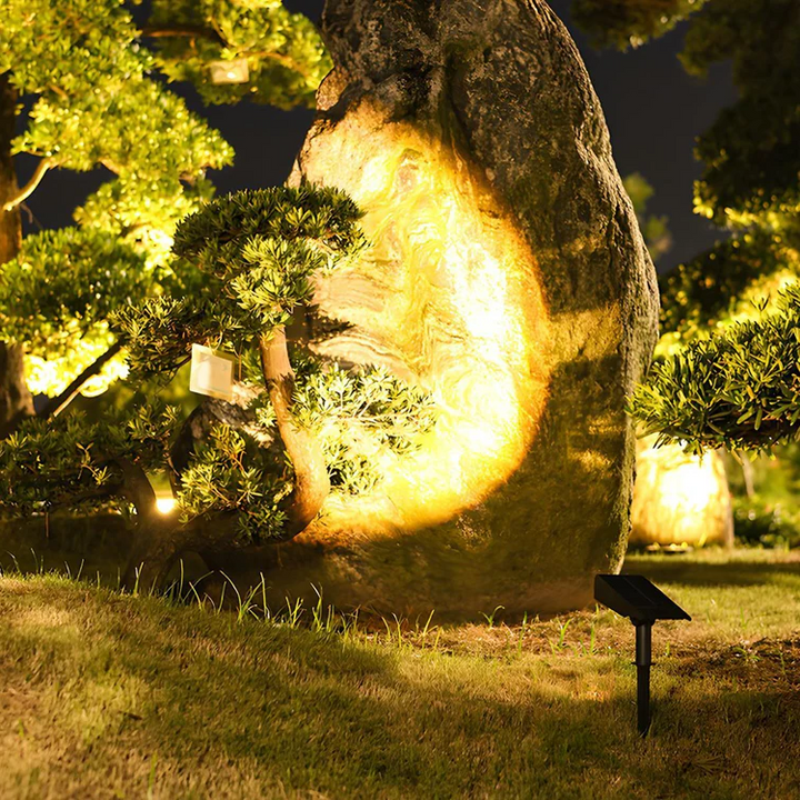 Hendrano™ Solar LED Landscape Spotlight with Zoom Lens and RGB Color