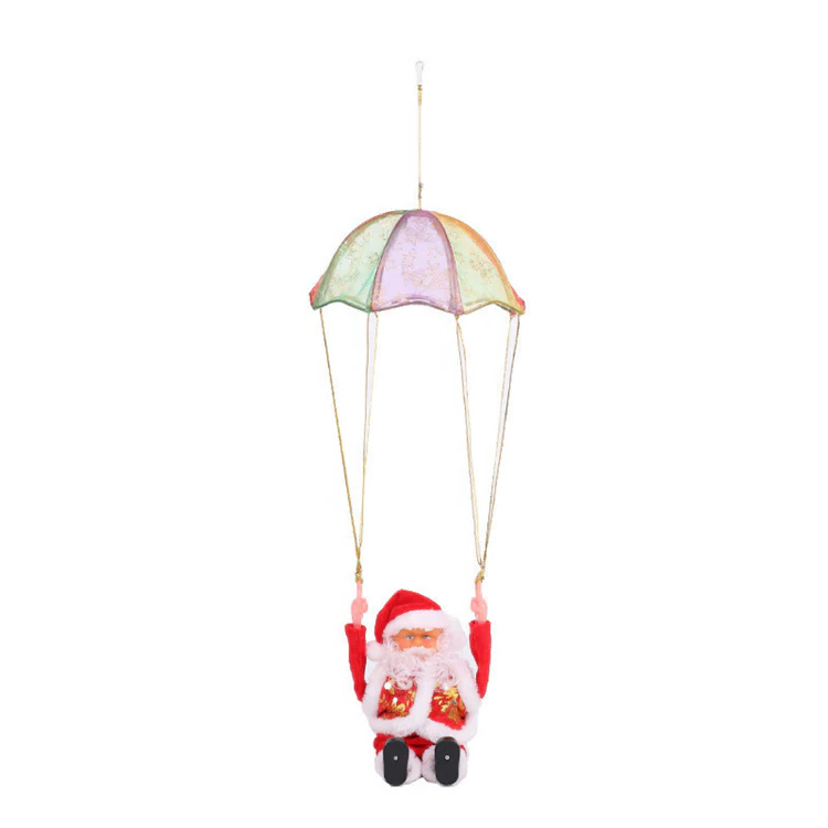 Hendrano™ Climbing Santa Christmas Decoration With Lights and Music