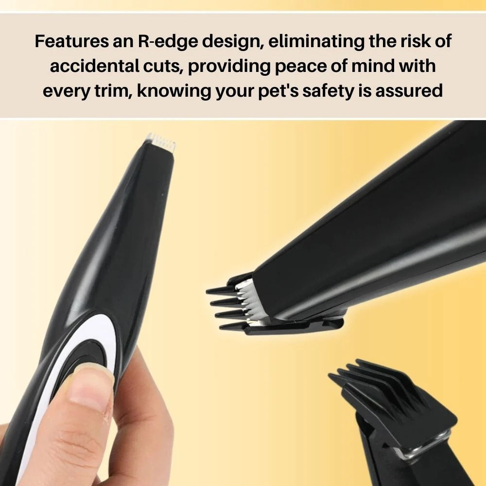 Hendrano™ Quiet Cordless Pet Grooming Trimmer for Stress-Free Grooming