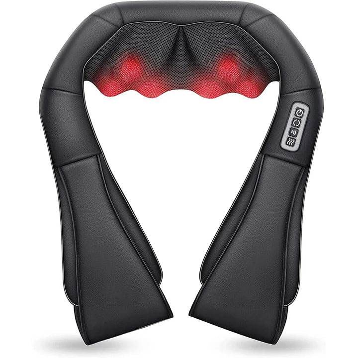 Hendrano™ Shiatsu Neck and Back Massage Pillow with Soothing Heat