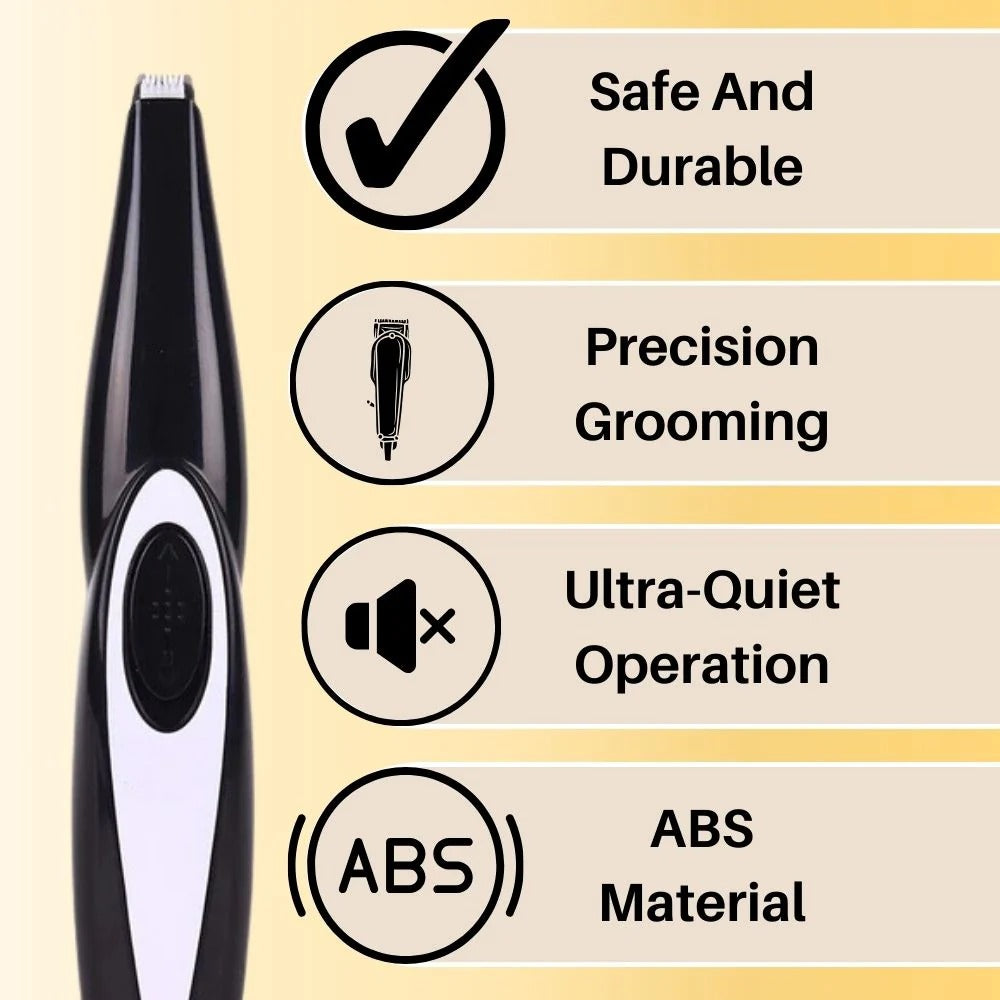 Hendrano™ Quiet Cordless Pet Grooming Trimmer for Stress-Free Grooming