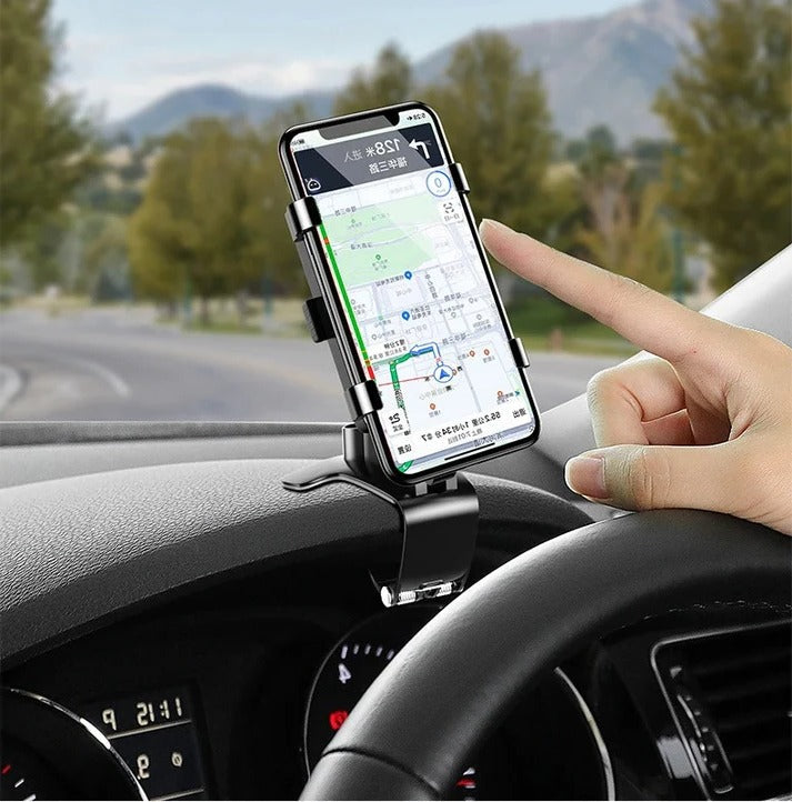 Hendrano™ Universal Car Phone Mount with 360° Rotation and Strong Grip