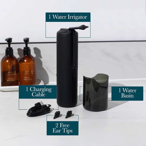 Rechargeable Ear Cleaning Irrigation Tool with 3 Pressure Settings