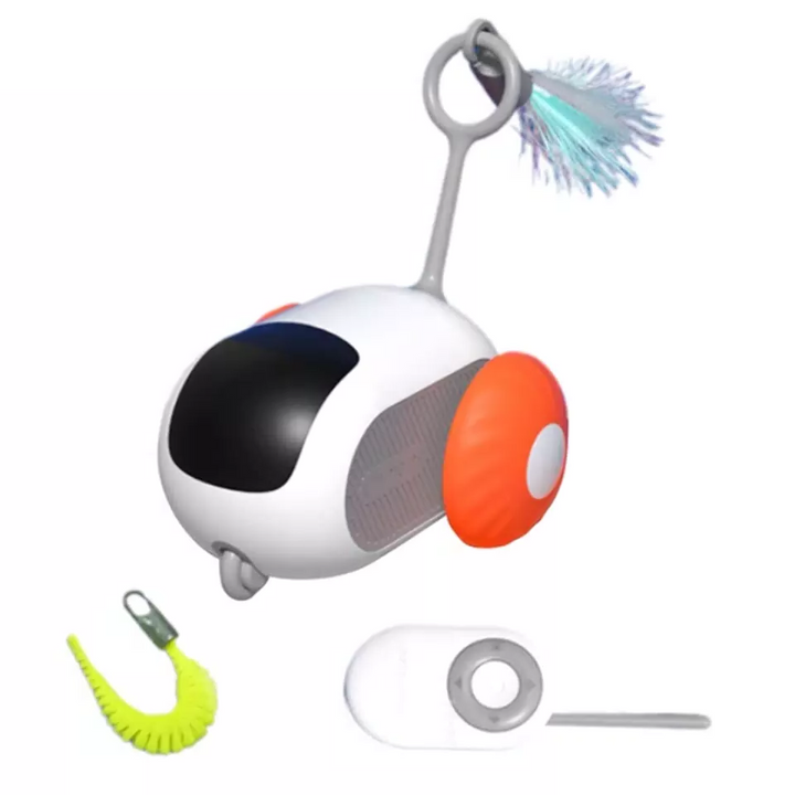 Remote Control Sports Car Cat Toy with USB Charging