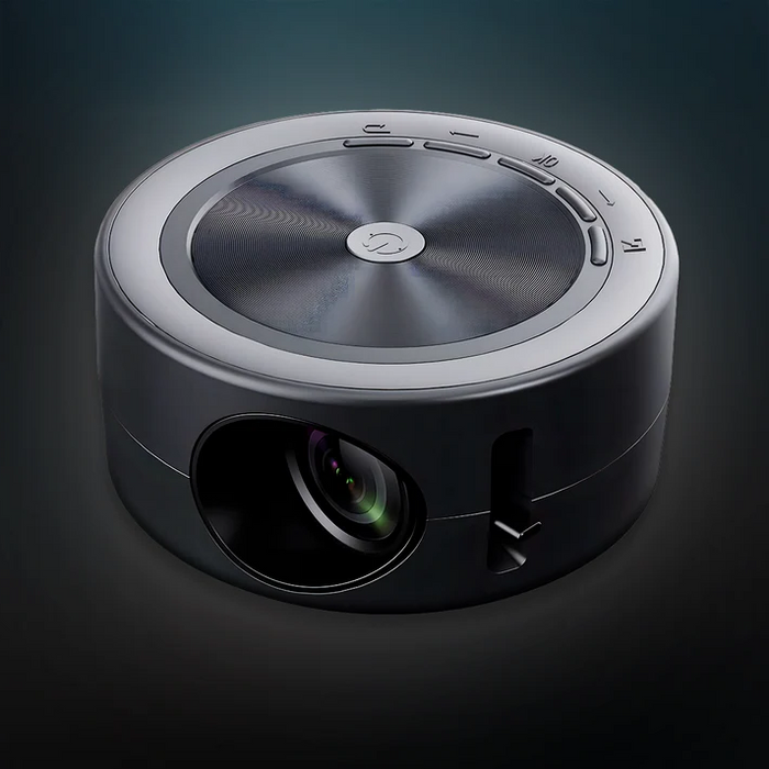 Hendrano™ Mini Portable Projector with 1080P Support, Power Bank Ready