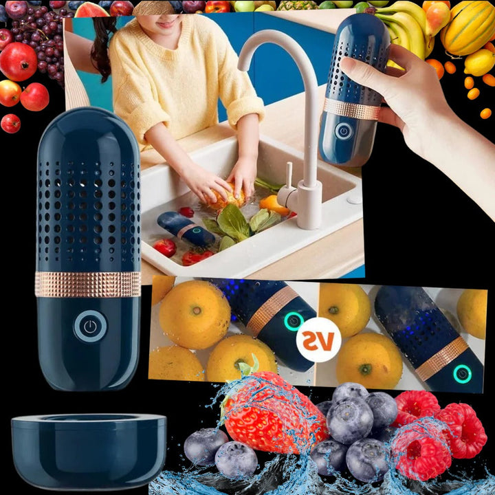 Hendrano™ Wireless Fruit and Vegetable Cleaning Machine – Portable