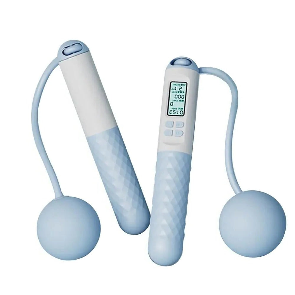 Cordless Weighted Jump Rope with Digital Counter