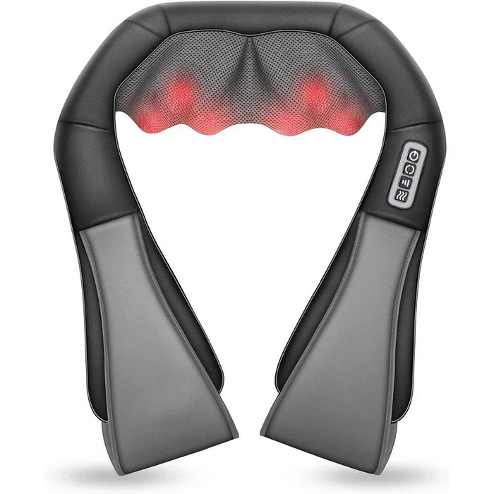 Hendrano™ Shiatsu Neck and Back Massage Pillow with Soothing Heat