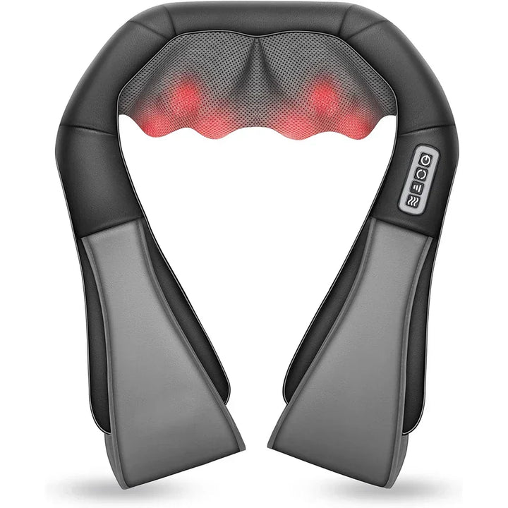 Hendrano™ Shiatsu Neck and Back Massage Pillow with Soothing Heat