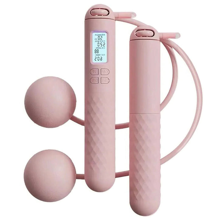Cordless Weighted Jump Rope with Digital Counter