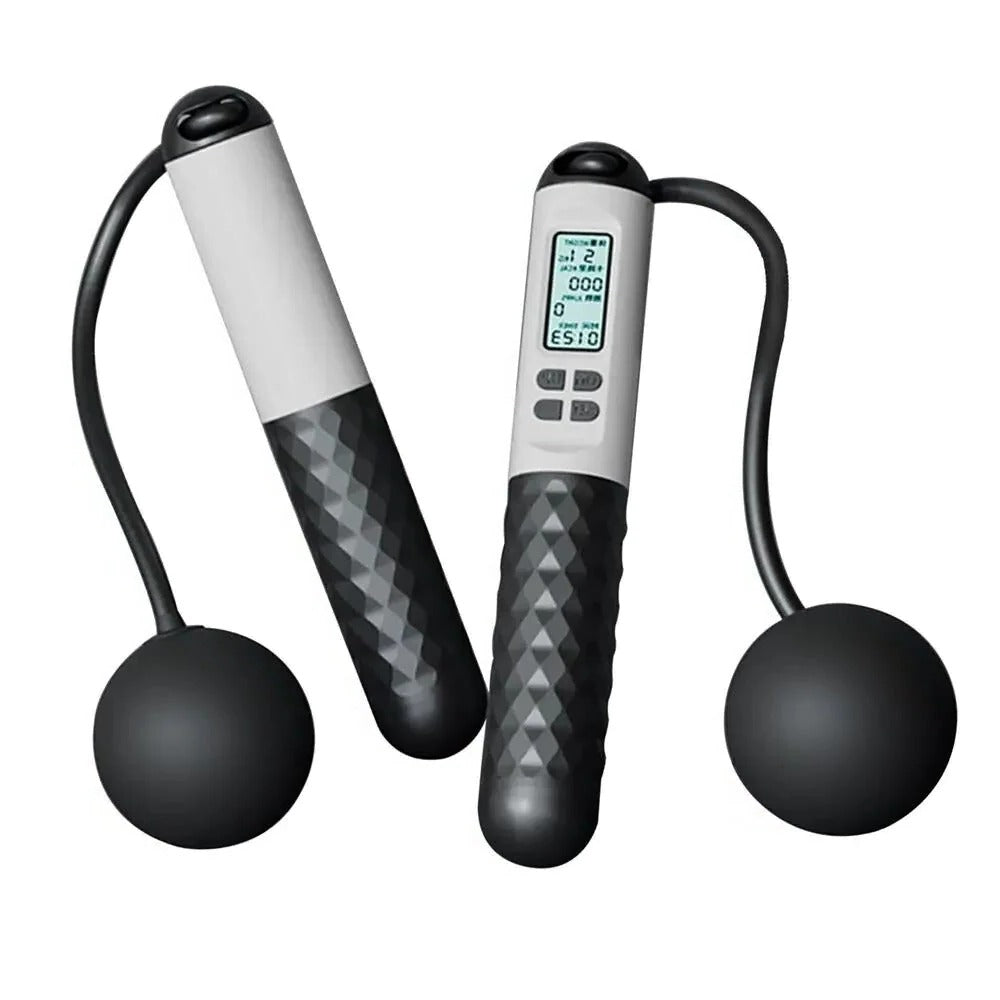 Cordless Weighted Jump Rope with Digital Counter