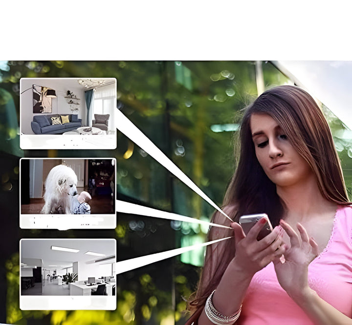 Hendrano™ Wireless 1080p HD Security Camera with Night Vision and App