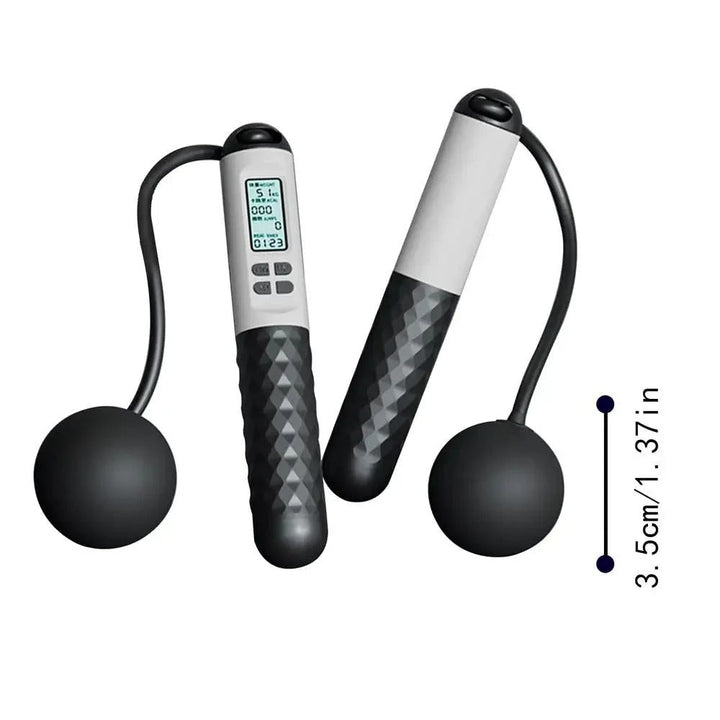 Cordless Weighted Jump Rope with Digital Counter