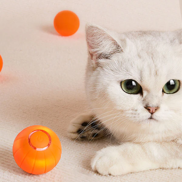 Self-Rolling Smart Cat Ball with 3 Interactive Play Modes