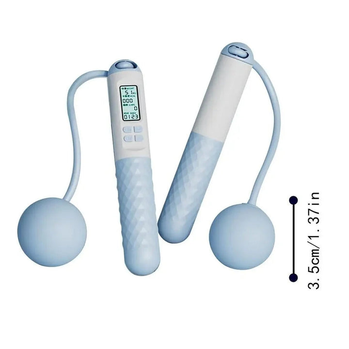 Cordless Weighted Jump Rope with Digital Counter