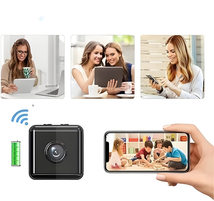 Hendrano™ Wireless 1080p HD Security Camera with Night Vision and App