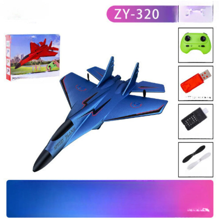 Hendrano™ Shatter-Resistant Remote Control Airplane for Kids and Adults