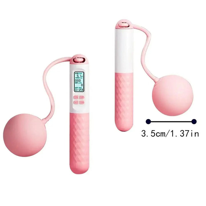 Cordless Weighted Jump Rope with Digital Counter