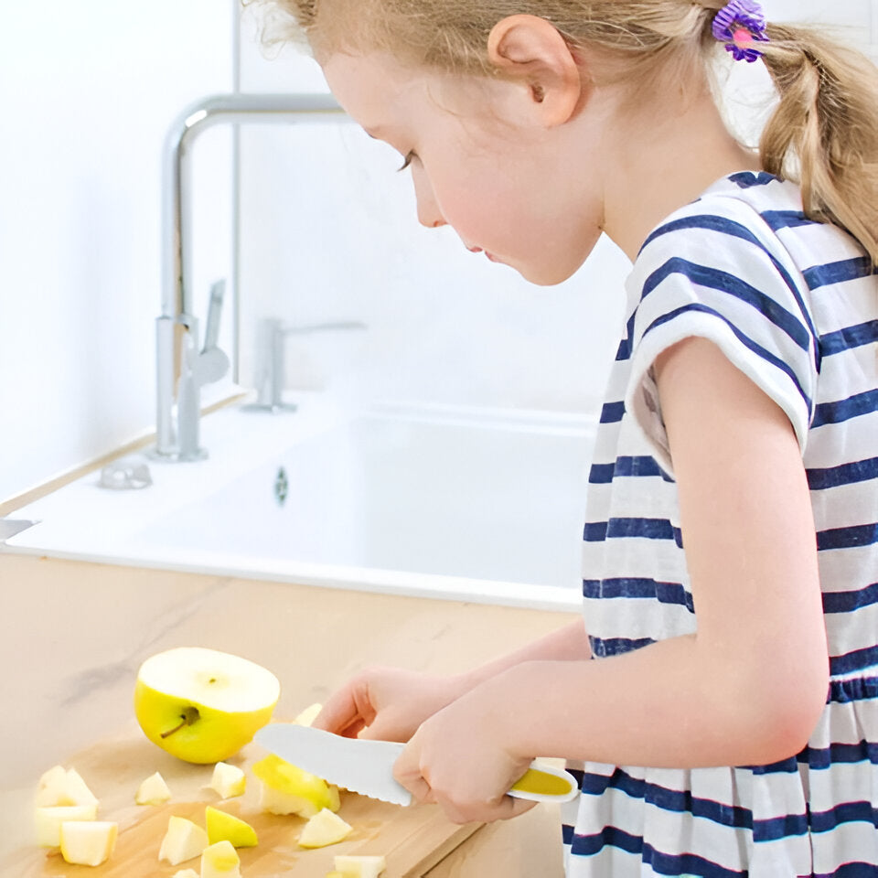 Kids 13-Piece Cooking Set with Kid-Safe Kitchen Utensils