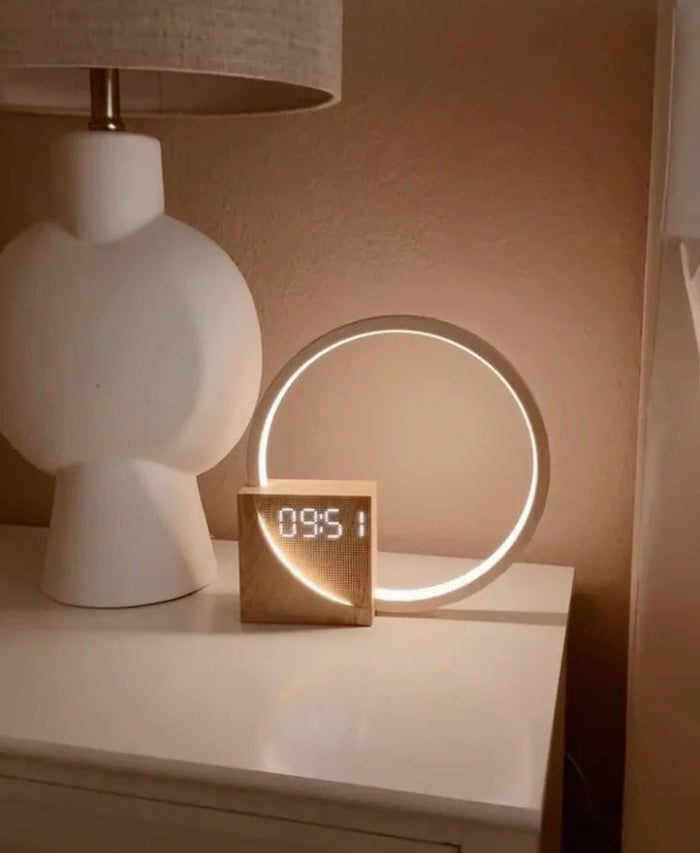 Hendrano™ Scandi Sunrise Alarm Clock with FM Radio and USB Charging